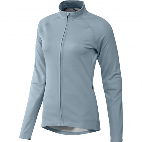 Veste zippée ADIDAS Femme PHX Turquoise PE 2019