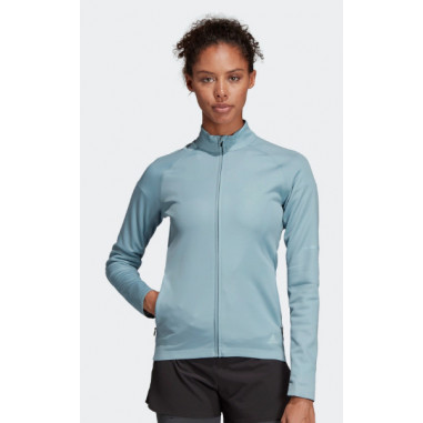 Veste zippée ADIDAS Femme PHX Turquoise PE 2019