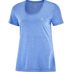 T-Shirt Running SALOMON Femme AGILE SS Tee Bleu PE 2021