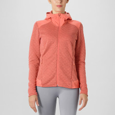 Veste Running SALOMON Femme Elevate FZ Midlayer W Rose AH... 2