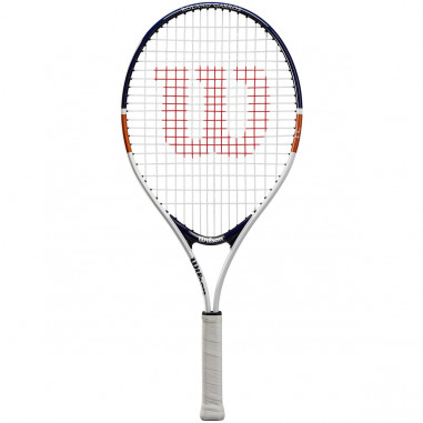 Raquette Junior WILSON ROLAND GARROS ELITE 21 Marine / Blanc / Ocre 