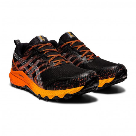 Chaussures Running ASICS Homme GEL-TRABUCO 9 GTX Noire / Orange / PE 2021