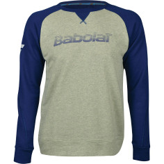 Veste BABOLAT Garçon Core Sweat Shirt Bleu Clair/ Gris 2018