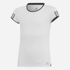 T-Shirt ADIDAS Fille G Club Blanc / Noir PE 2019