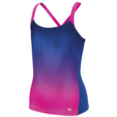Débardeur WILSON Fille G Print Tank Bleu / Rose PE 2016