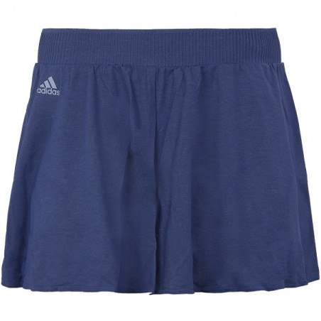 Jupe-Short ADIDAS Femme avec shorty Bleu Melboune PE 2018