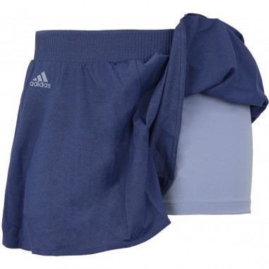 Jupe-Short ADIDAS Femme avec shorty Bleu...