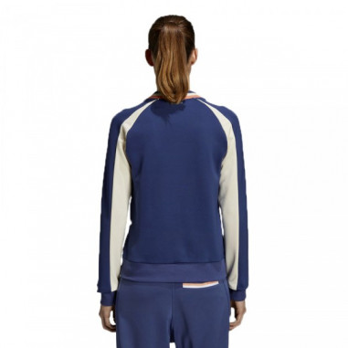 Veste zippée ADIDAS Femme Roland Garros Bleu 