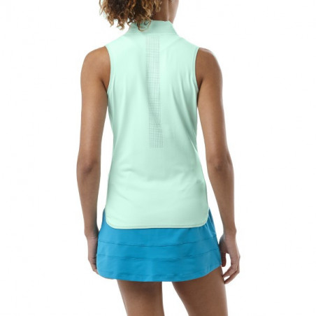 Veste ASICS Femme Sans Manche Vert Clair