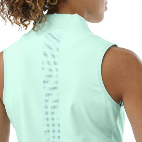 Veste ASICS Femme Sans Manche Vert Clair