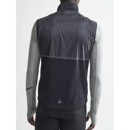 Veste sans manche Running CRAFT Homme LUMEN SUBZERO Noir AH 2020
