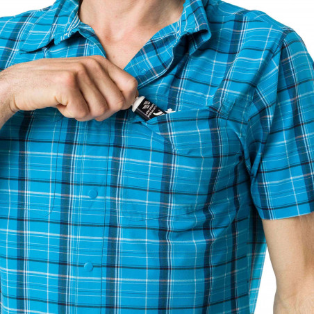 Chemise Running RAIDLIGHT Homme TRAIL Bleu PE 2020