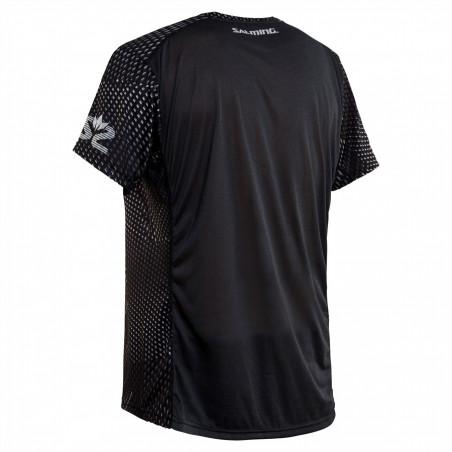 T-Shirt Running SALMING Homme Breeze Noir / Blanc PE 2019