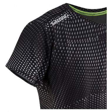 T-Shirt Running SALMING Homme Breeze Noir /...