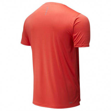 T-Shirt Manches Courtes Running NEW BALANCE Homme ACCELERATE Fushia PE 2020