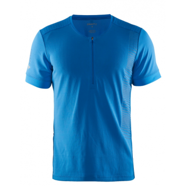 T-Shirt Running CRAFT Homme Grit SS Tee Men Bleu PE 2018