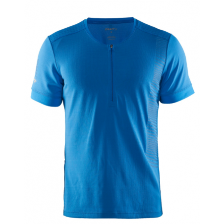 T-Shirt Running CRAFT Homme Grit SS Tee Men Bleu PE 2018