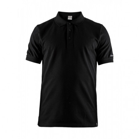 Polo Running CRAFT Homme Casual Noir PE 2020