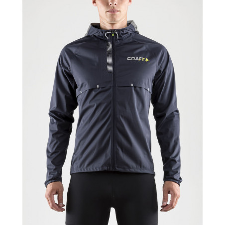Veste Running CRAFT Homme Repel Jacket Grise PE 2018