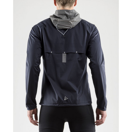 Veste Running CRAFT Homme Repel Jacket Grise PE 2018