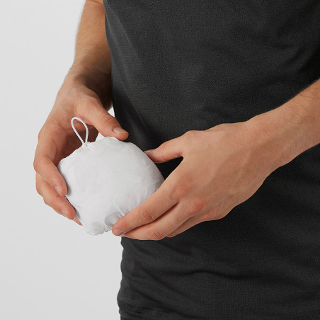 Veste Running SALOMON Homme SENSE JACKET M Blanc  PE 2020