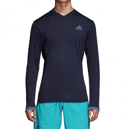 T-Shirt Manches Longues ADIDAS Homme UV Protect LS Noir 