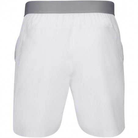 Short BABOLAT Homme COMPETE 7" Blanc 2020