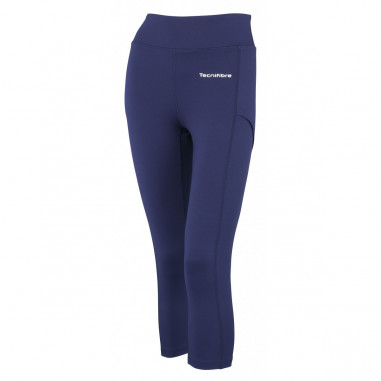 Pantalon TECNIFIBRE Femme Lady Legging 3/4 Pants Navy AH 2018