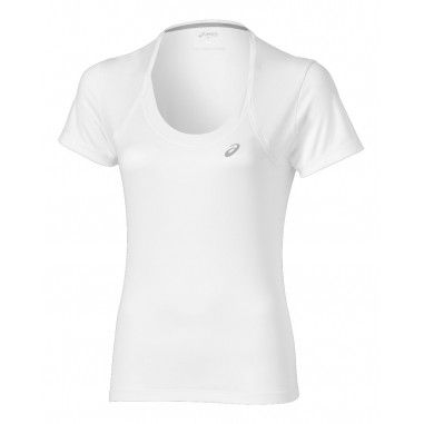 T-Shirt ASICS Femme Club Blanc SS Top PE 16