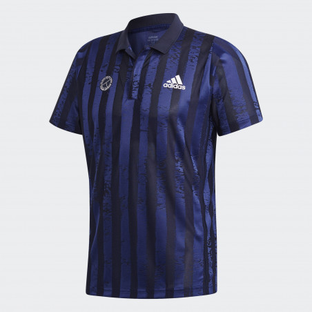 Polo ADIDAS Homme FREELIFT POLO Bleu AH 2021