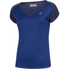 T-Shirt BABOLAT Femme PLAY Cap Sleeve Bleu Estate 2020