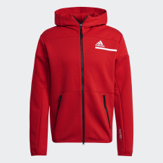 Veste à capuche zippée ADIDAS Homme ZNE FZ Rouge PE 2021
