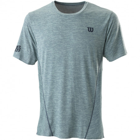 T-Shirt WILSON Homme KAOS MIRAGE CREW Gris PE 2021