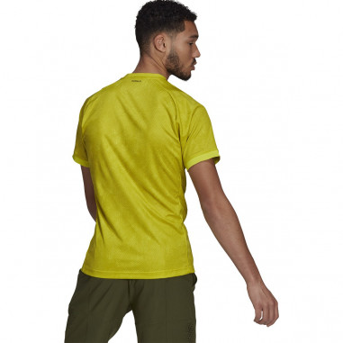 T-Shirt ADIDAS Homme PRIMEBLUE FREELIFT Jaune /...