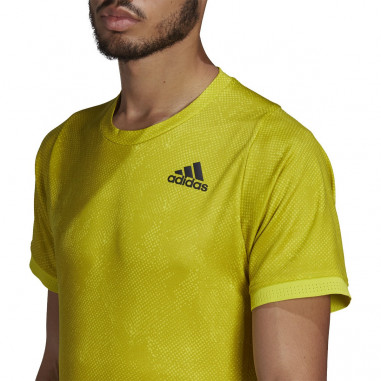 T-Shirt ADIDAS Homme PRIMEBLUE FREELIFT Jaune /...