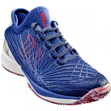 Chaussures WILSON Homme Kaos 2.0 SFT Bleu / Blanc / Rose PE 2018