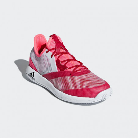 Chaussures ADIDAS Femme adizero Defiant Bounce w Rouge / Rose PE 2018