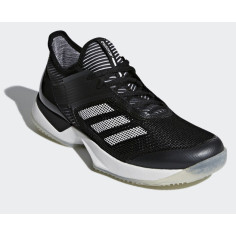Chaussures ADIDAS Femme Adizero Ubersonic 3 Clay Noir Blanc PE 2018