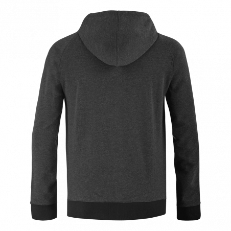 Veste à capuche zippée BABOLAT Homme EXERCISE Hood Gris Chiné / Bleu PE 2021