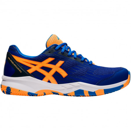 Chaussures Padel ASICS Homme GEL-PADEL EXCLUSIVE 6 Bleu / Corail AH 2020