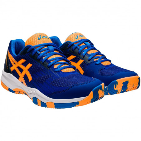 Chaussures Padel ASICS Homme GEL-PADEL EXCLUSIVE 6 Bleu / Corail AH 2020