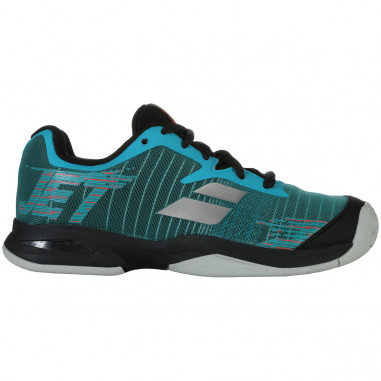 Chaussures BABOLAT Garçon Jet All Court Junior Bleu Foncé / Noir PE 2019
