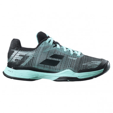 Chaussures BABOLAT Femme Jet Mach II AC Bleu / Turquoise AH 2019