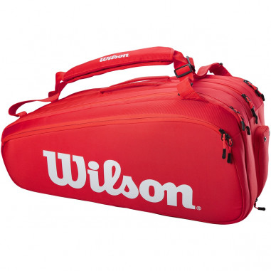 Thermo-Bag WILSON SUPER TOUR 6 PK Rouge / Blanc 2021