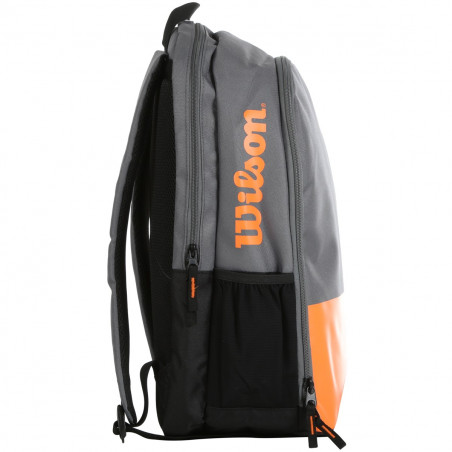 Sac à dos WILSON TEAM Backpack Gris / Orange 2020