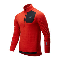 Veste Running NEW BALANCE Homme NB Heat QTR Zip Orange /...