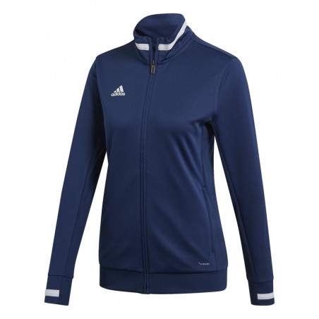 Veste ADIDAS Femme T19 TRK JKT W Bleu  / Blanc AH 2019
