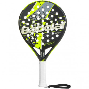 Raquette Padel BABOLAT Defiance Noir / Jaune (350 g) 2019