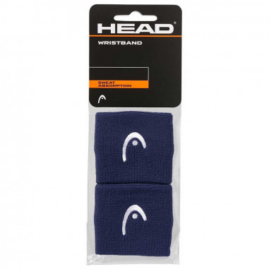 Poignets Eponge HEAD Wristband x2 2.5" Marine 2022