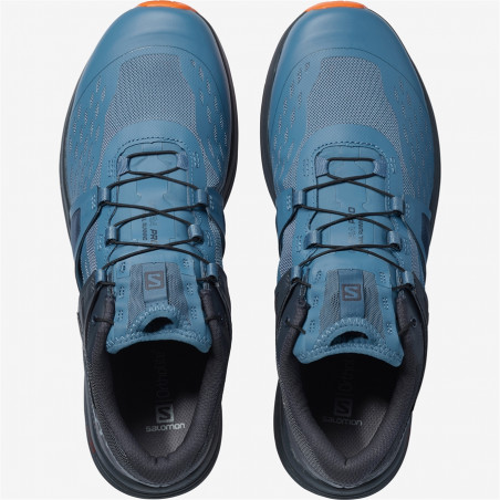 Chaussures Running SALOMON Homme Ultra Pro Bleu / Noir / Orange AH 2020